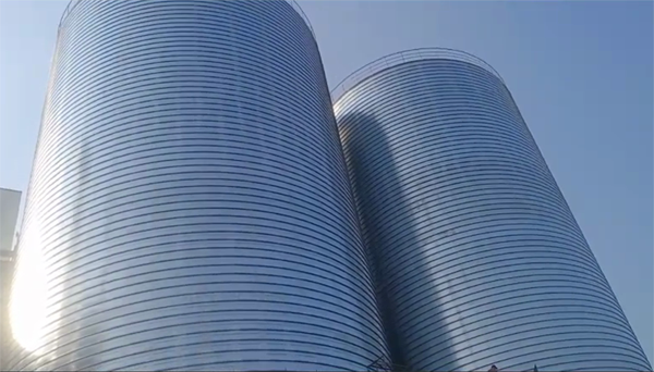 三明2座混凝土高架卷板仓